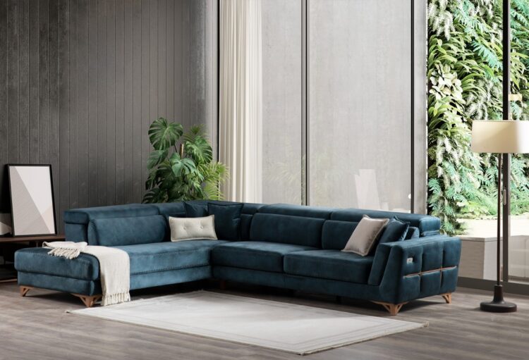 Alberto Small Corner-Έ&pi;&iota;&pi;&lambda;&alpha; Lazy Sofa