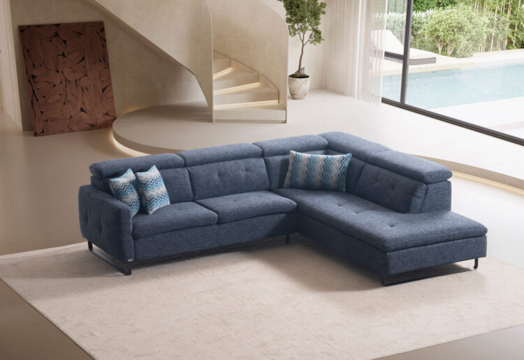 Zeus Medium Corner-Έ&pi;&iota;&pi;&lambda;&alpha; Lazy Sofa