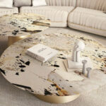 Gold-Έ&pi;&iota;&pi;&lambda;&alpha; Lazy Sofa