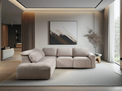 Melani Corner-Έπιπλα Lazy Sofa