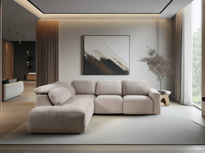Melani Corner-Έπιπλα Lazy Sofa