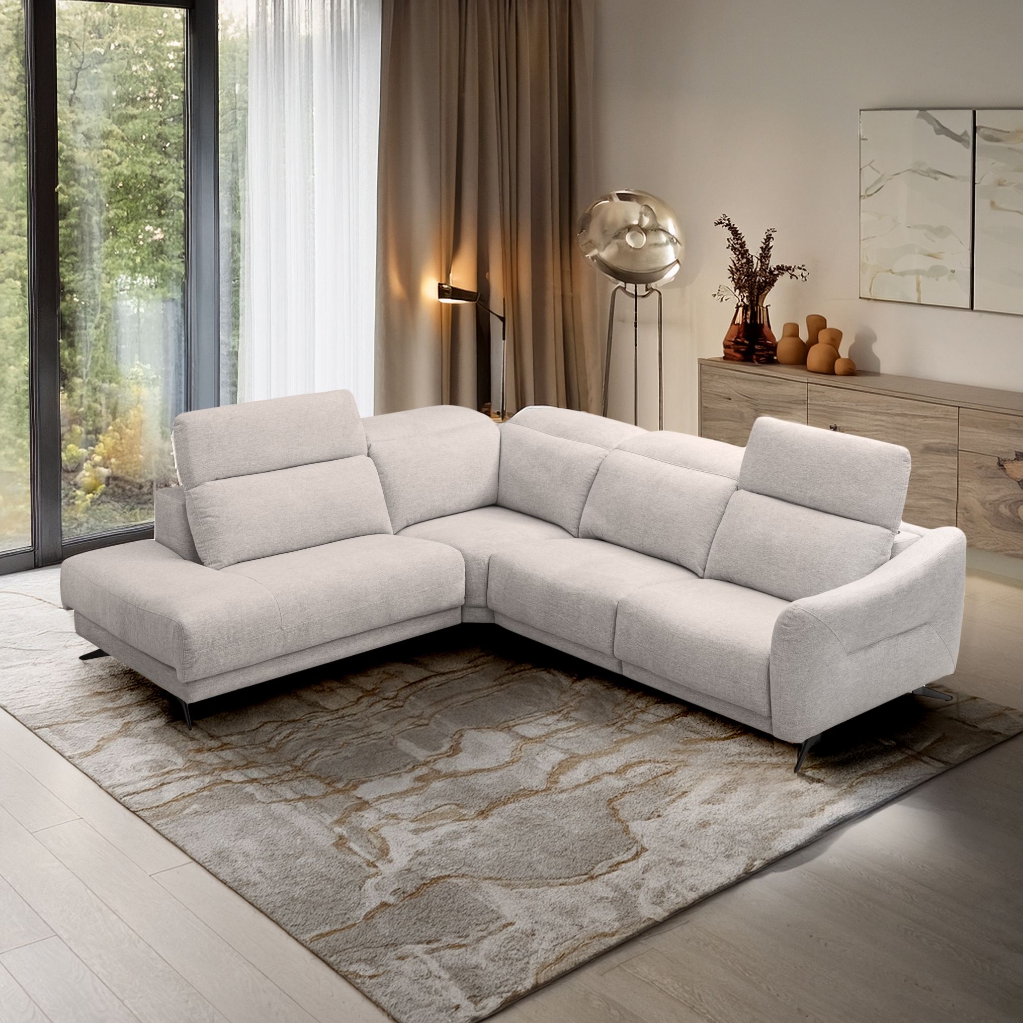 Alice Corner-Έ&pi;&iota;&pi;&lambda;&alpha; Lazy Sofa