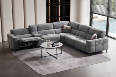 Alfonso Corner-Έπιπλα Lazy Sofa