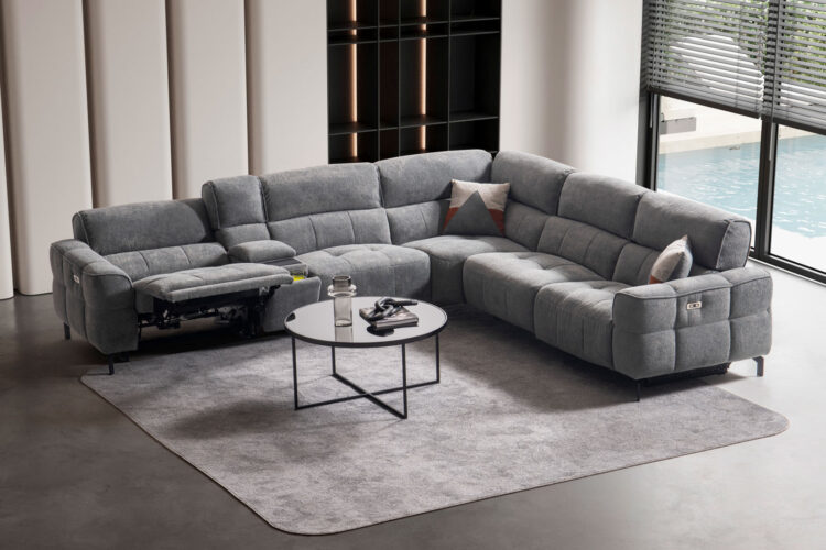 Alfonso Corner-Έπιπλα Lazy Sofa