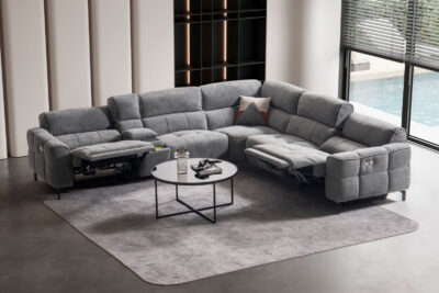 Alfonso Corner-Έπιπλα Lazy Sofa