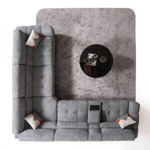 Alfonso Corner-Έπιπλα Lazy Sofa