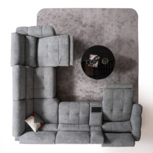 Alfonso Corner-Έπιπλα Lazy Sofa