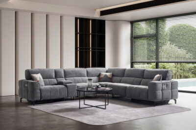 Alfonso Corner-Έπιπλα Lazy Sofa